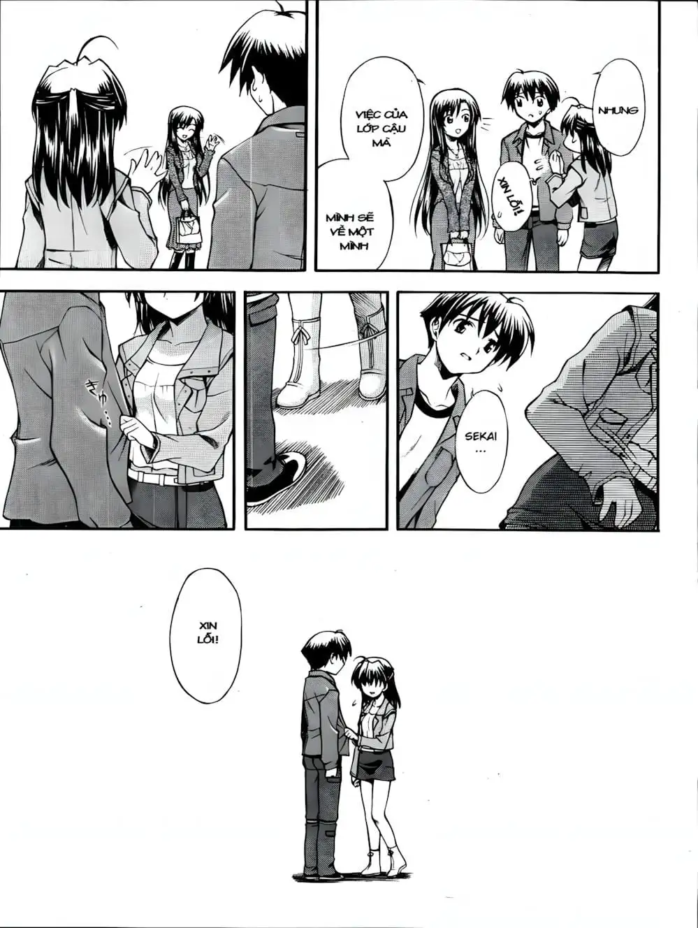 Truyện Tranh Học Đường - School Days trang 6
