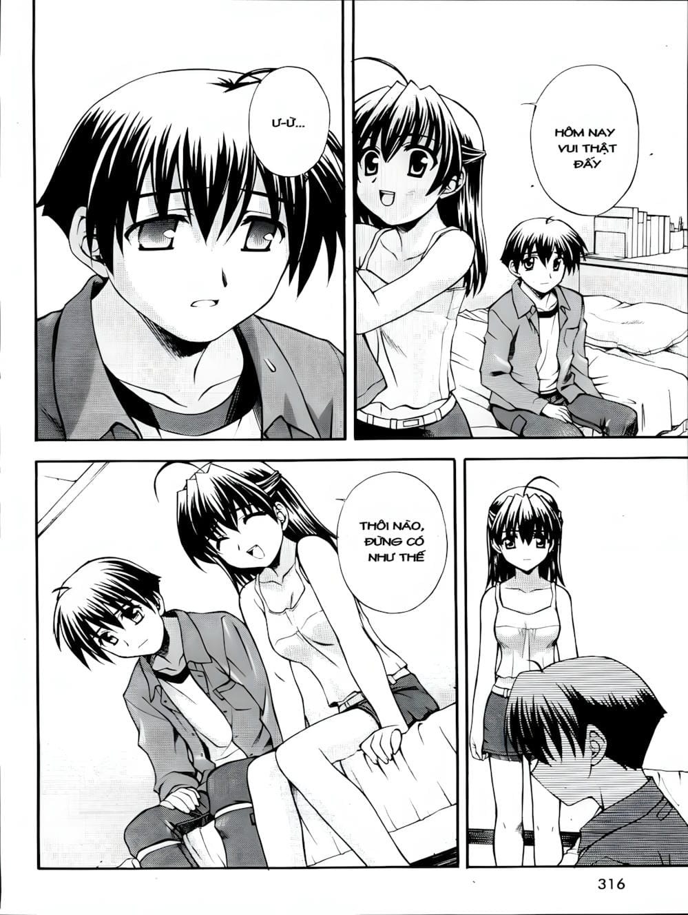 Truyện Tranh Học Đường - School Days trang 6