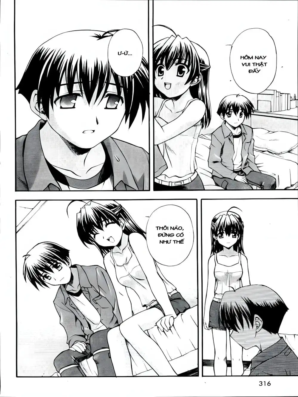 Truyện Tranh Học Đường - School Days trang 6