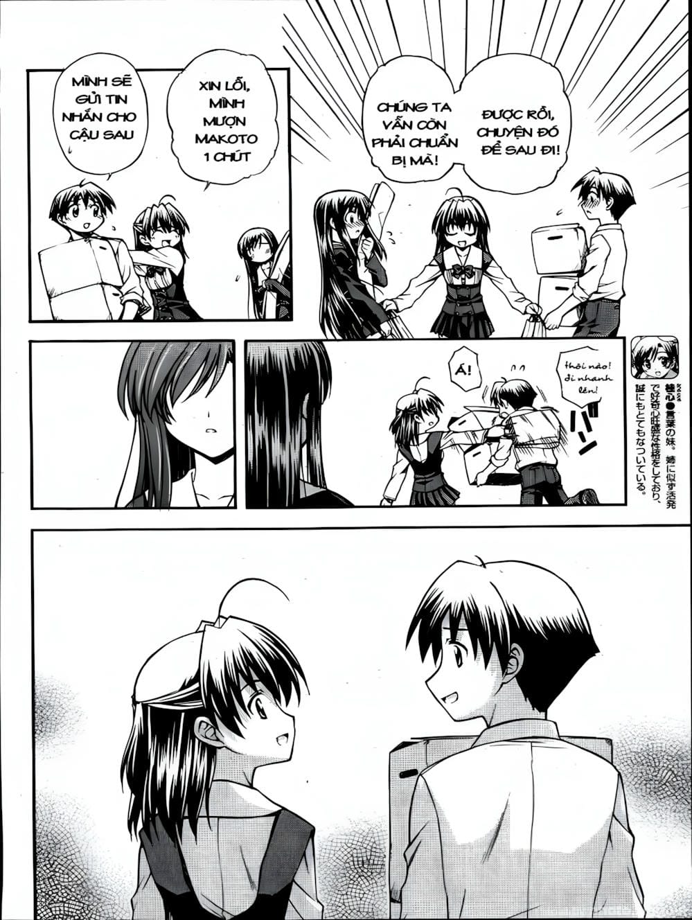 Truyện Tranh Học Đường - School Days trang 6