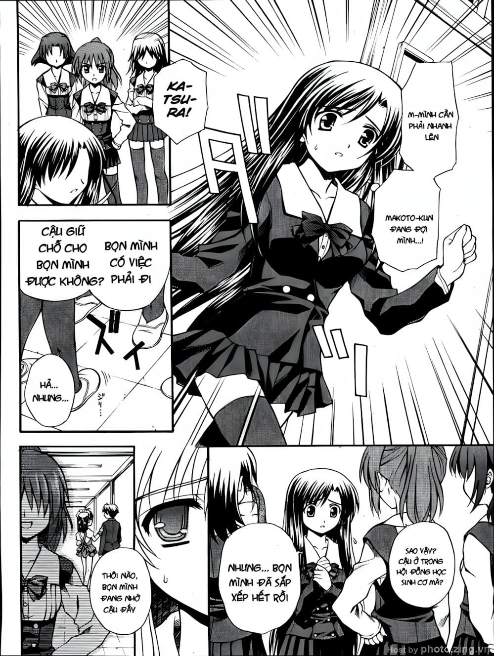 Truyện Tranh Học Đường - School Days trang 6