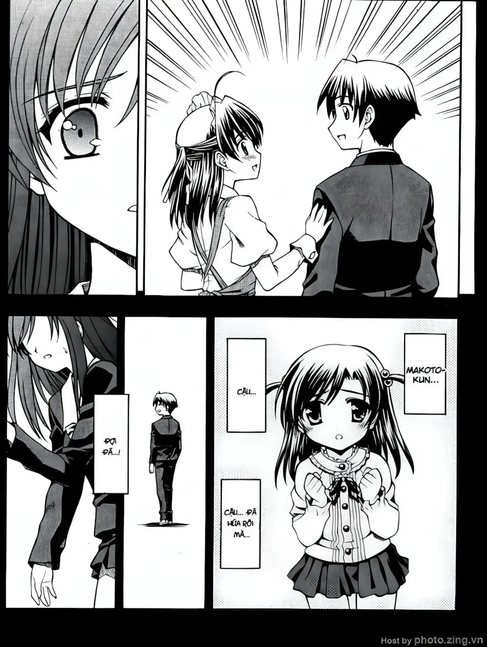 Truyện Tranh Học Đường - School Days trang 6