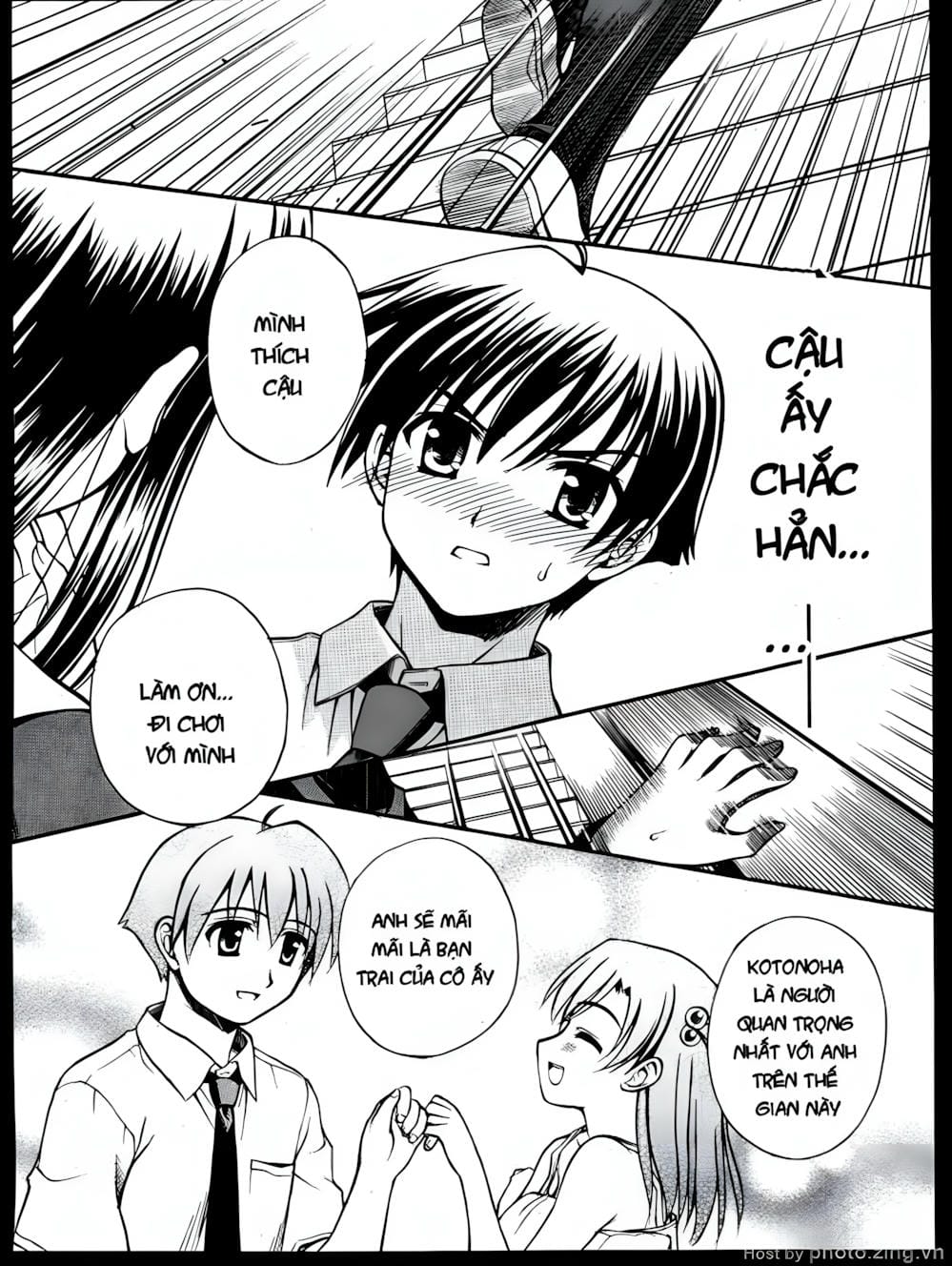 Truyện Tranh Học Đường - School Days trang 6