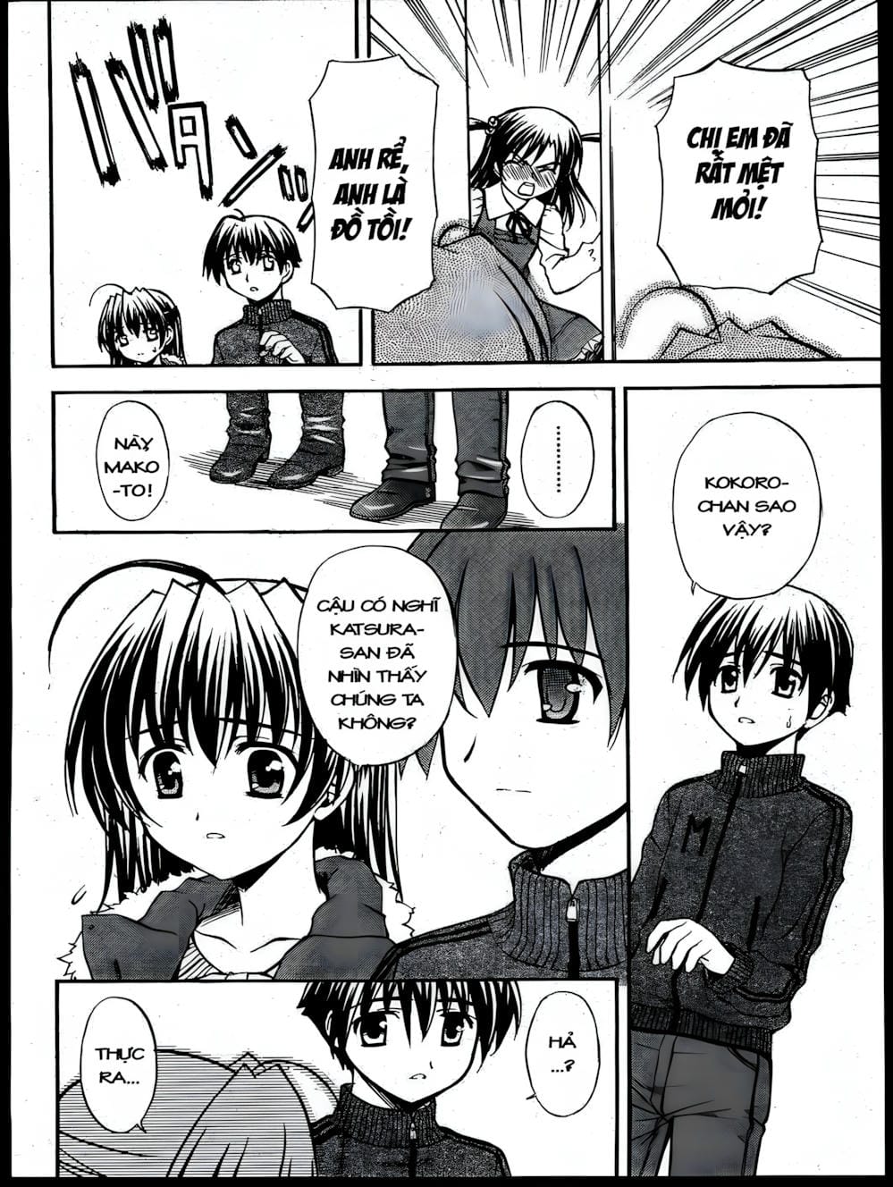 Truyện Tranh Học Đường - School Days trang 6