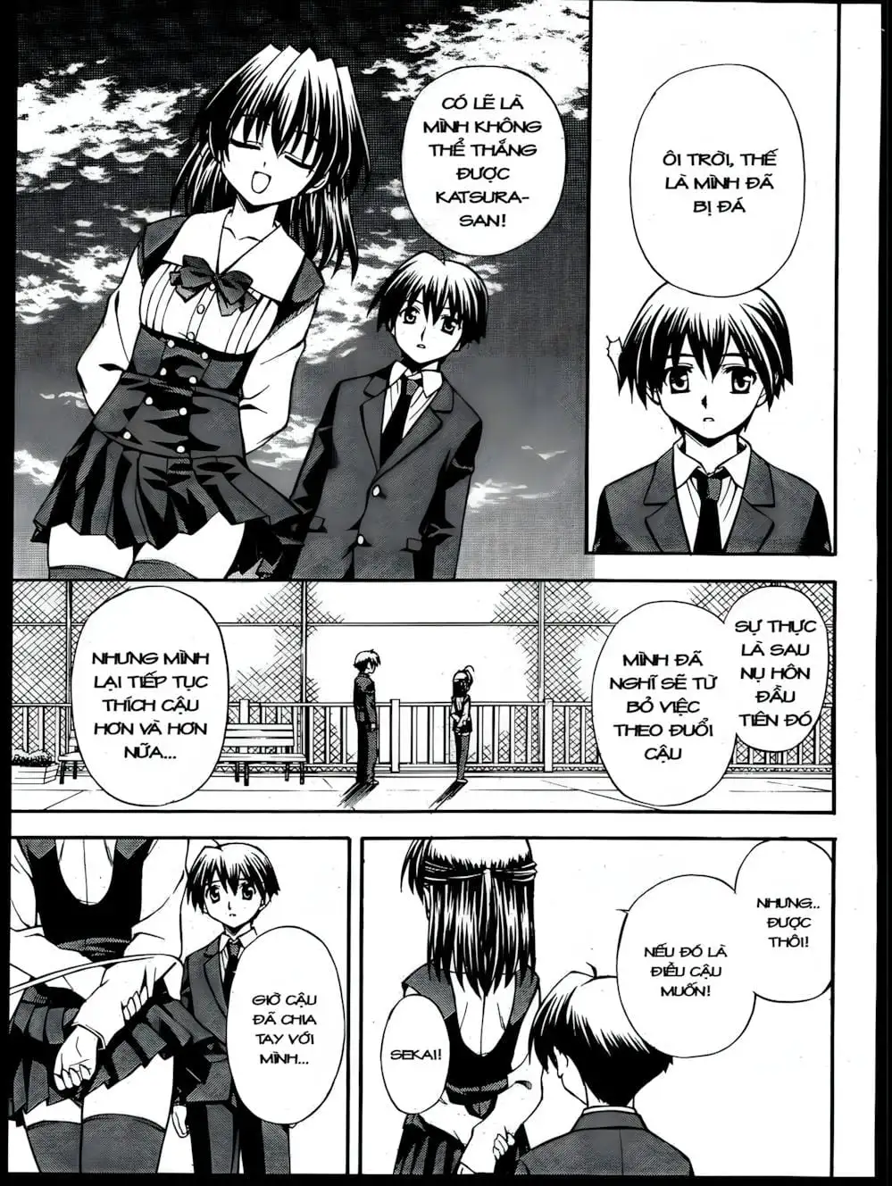 Truyện Tranh Học Đường - School Days trang 6