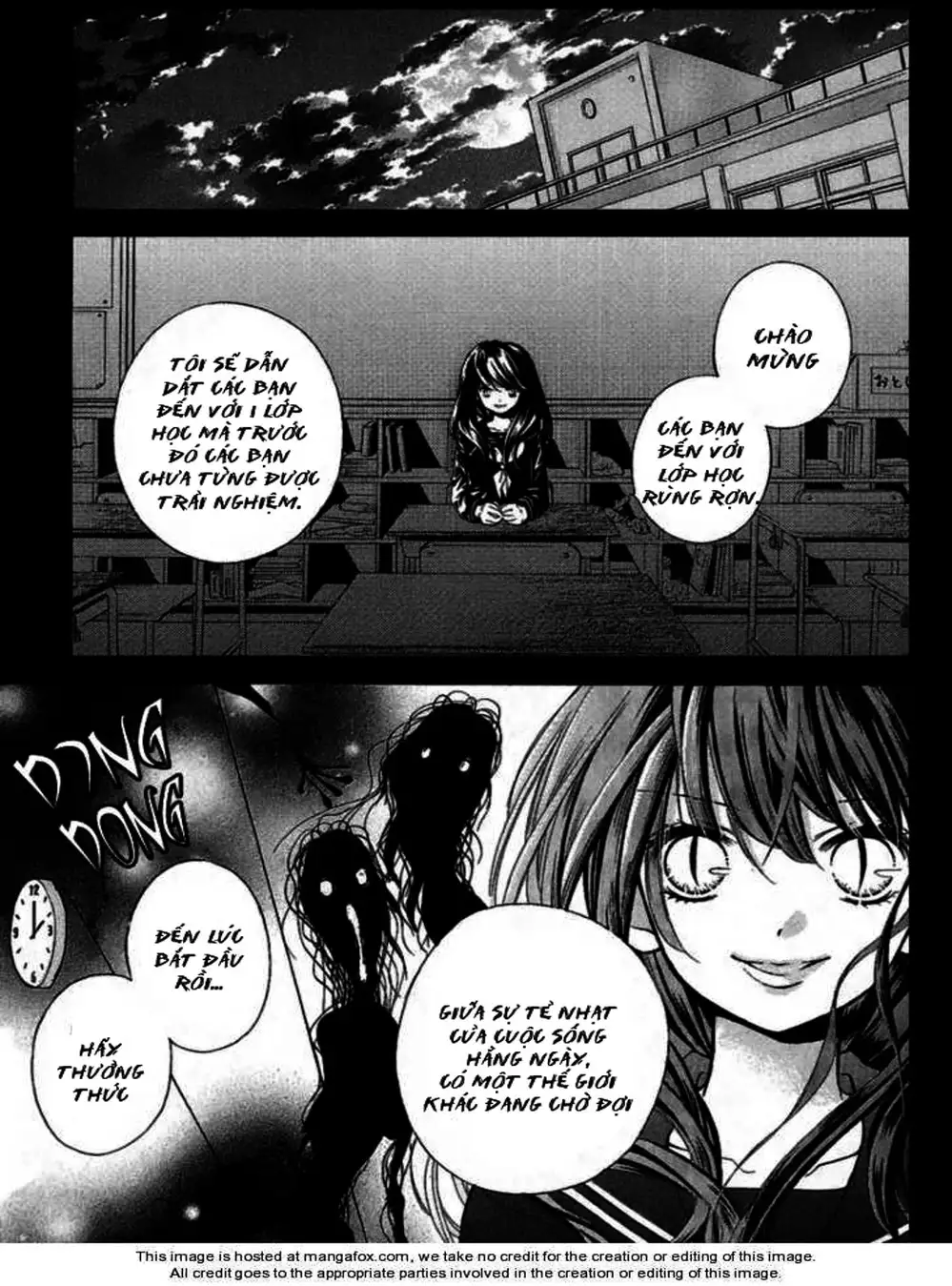 Truyện Tranh Lớp Học Rùng Rợn - Screaming Lesson trang 4