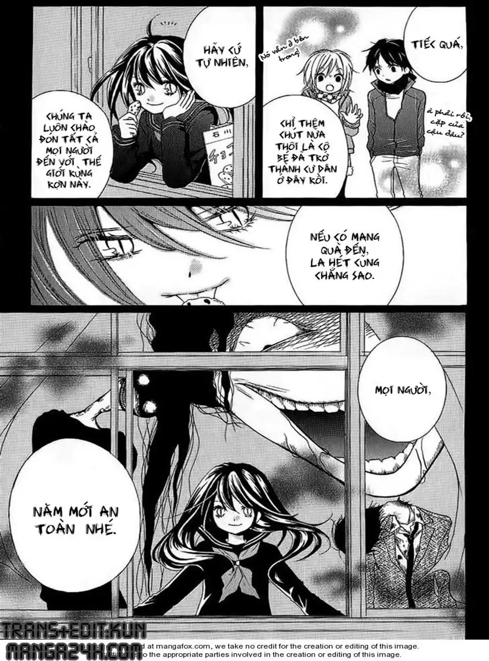 Truyện Tranh Lớp Học Rùng Rợn - Screaming Lesson trang 4