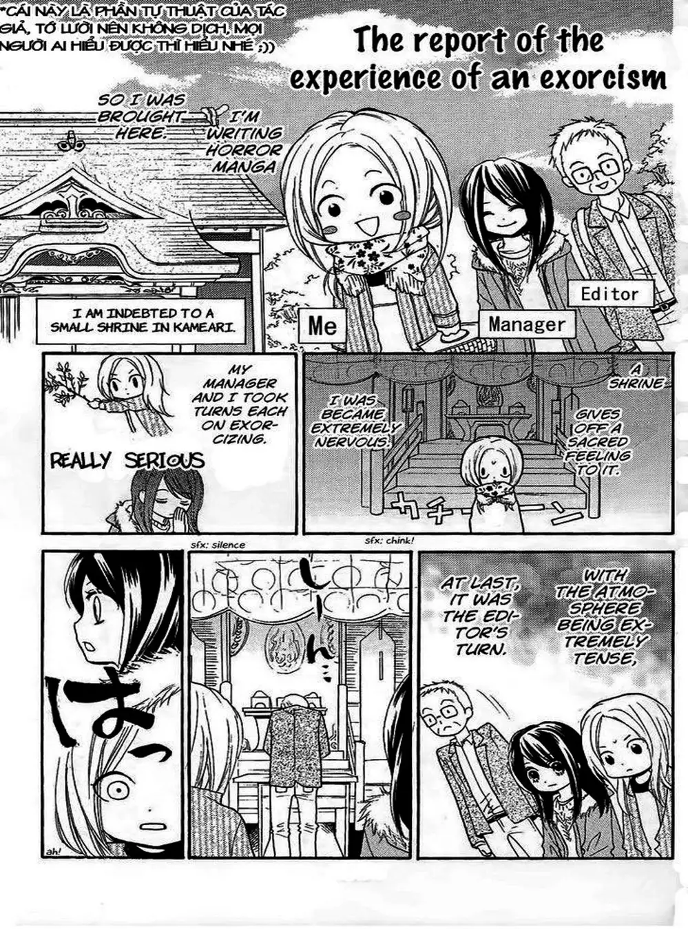 Truyện Tranh Lớp Học Rùng Rợn - Screaming Lesson trang 4