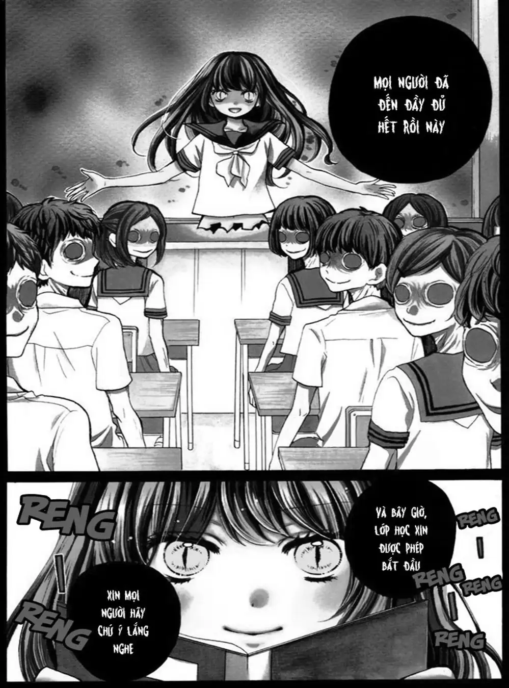 Truyện Tranh Lớp Học Rùng Rợn - Screaming Lesson trang 4