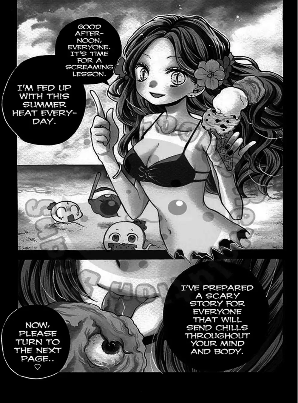 Truyện Tranh Lớp Học Rùng Rợn - Screaming Lesson trang 4