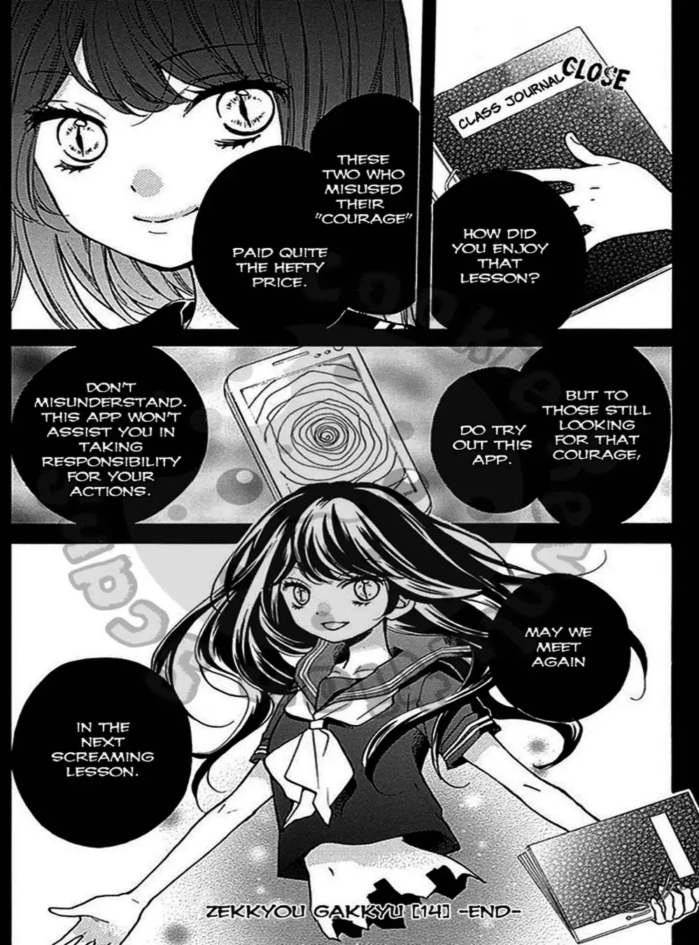 Truyện Tranh Lớp Học Rùng Rợn - Screaming Lesson trang 4