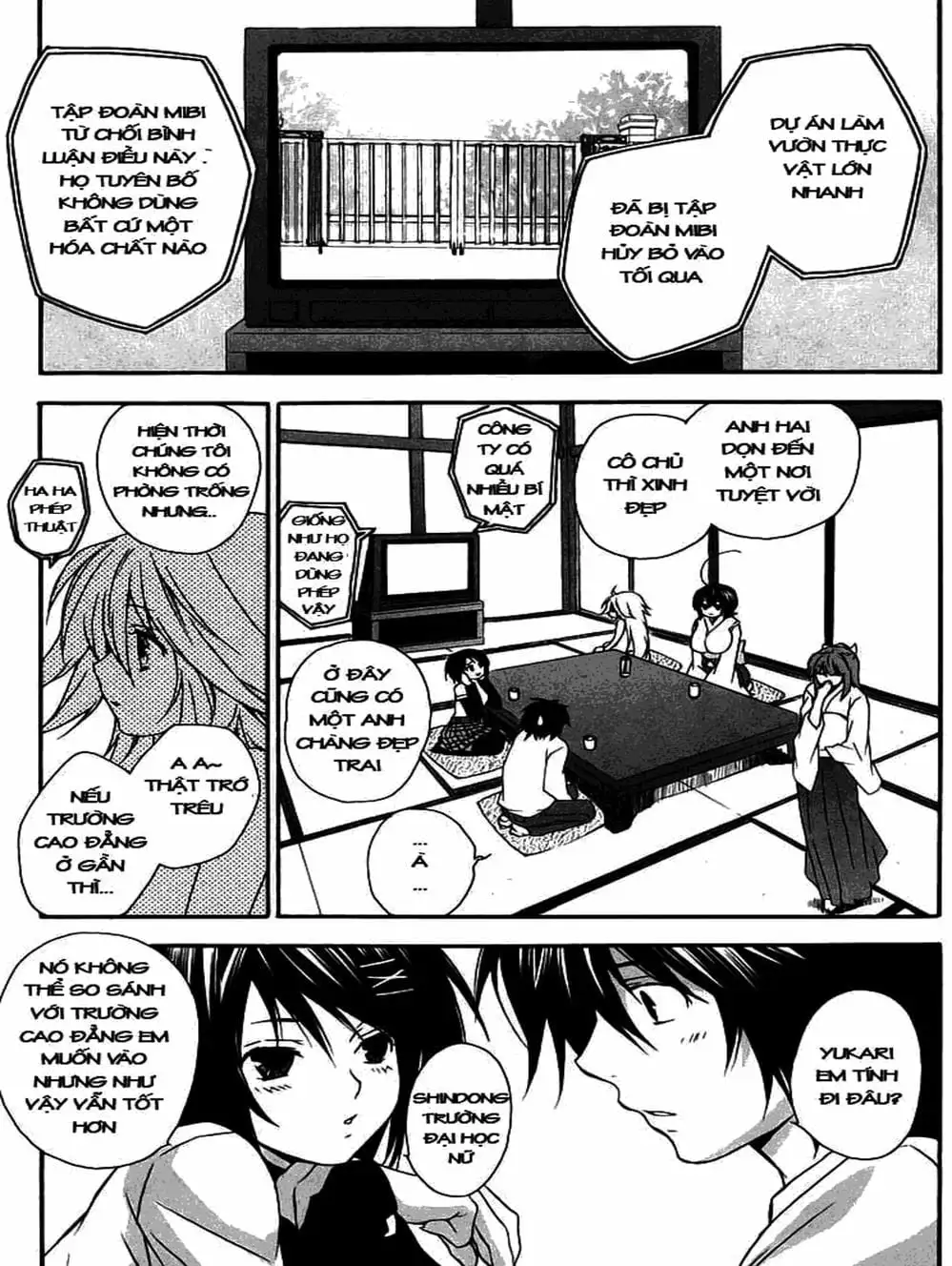 Truyện Tranh Sekirei trang 7