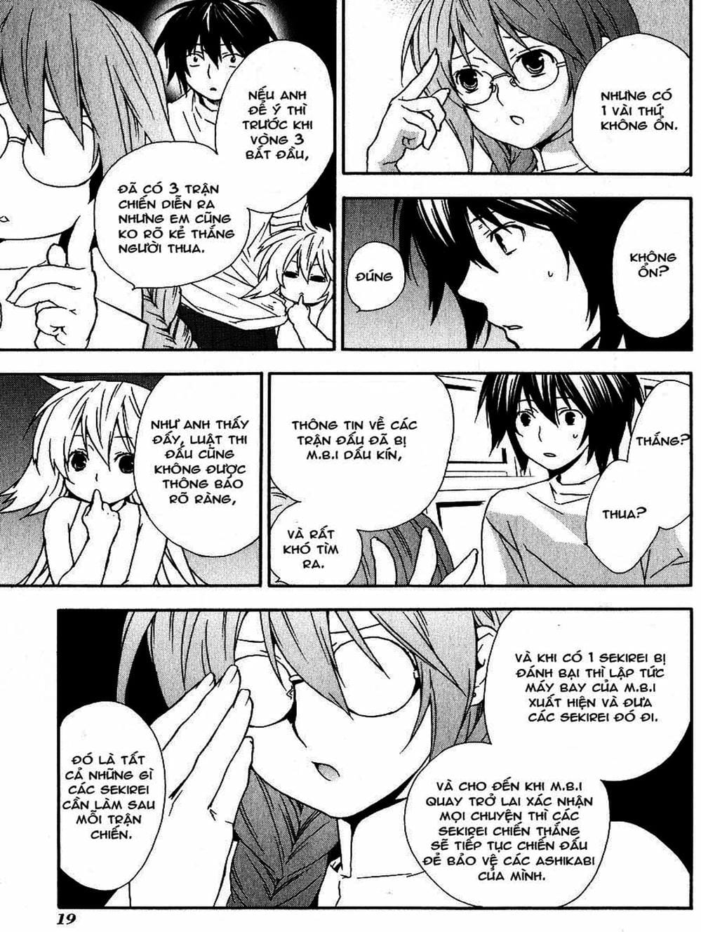 Truyện Tranh Sekirei trang 7