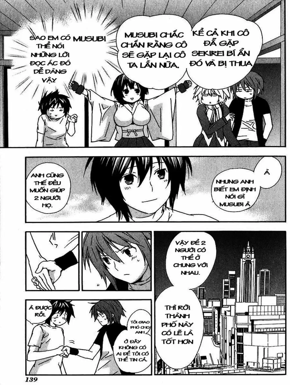 Truyện Tranh Sekirei trang 7