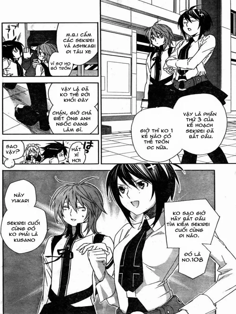 Truyện Tranh Sekirei trang 7