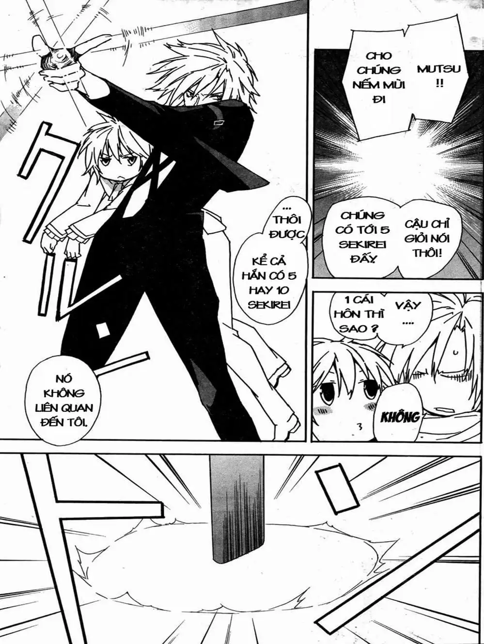 Truyện Tranh Sekirei trang 7