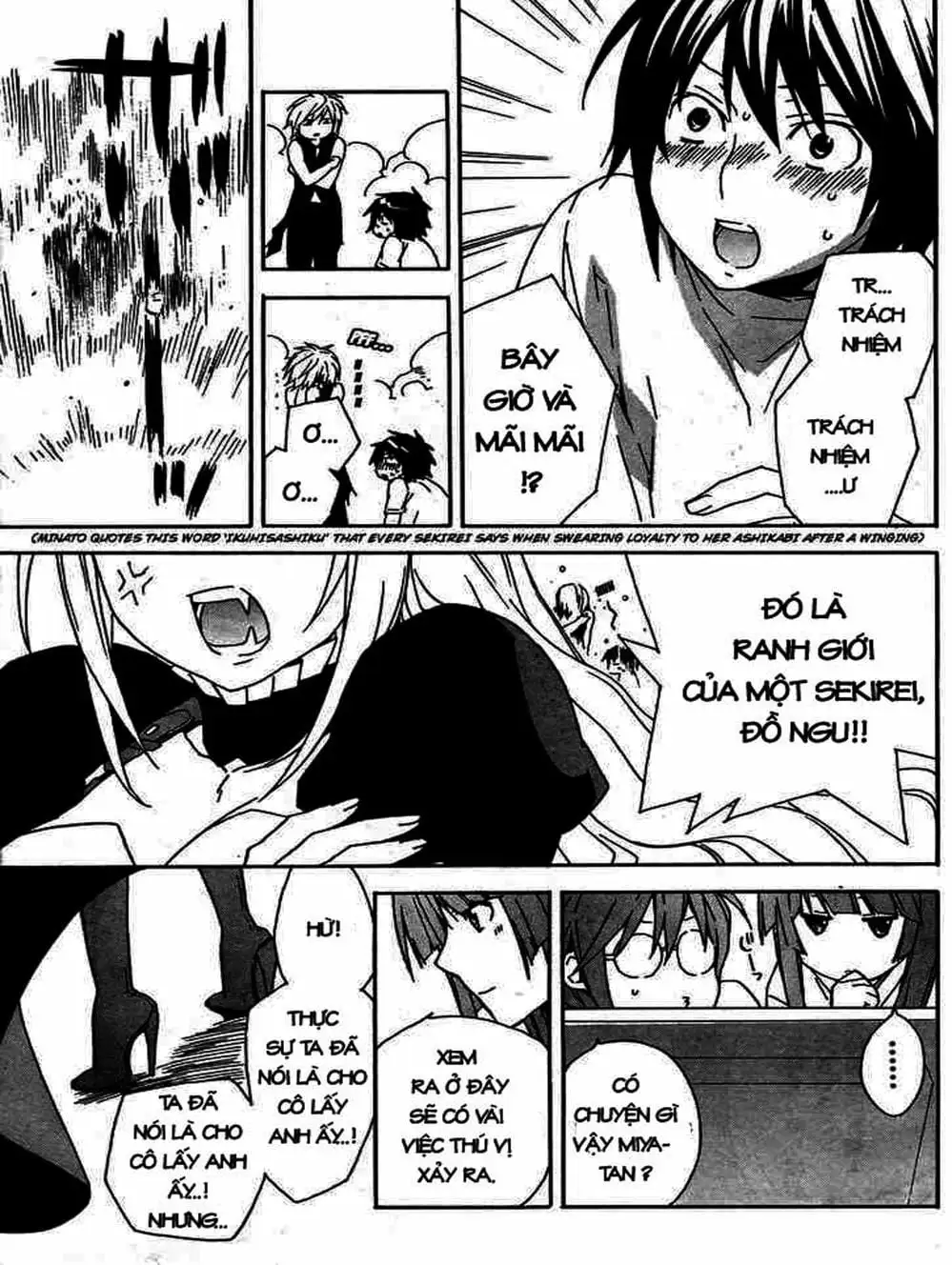 Truyện Tranh Sekirei trang 7