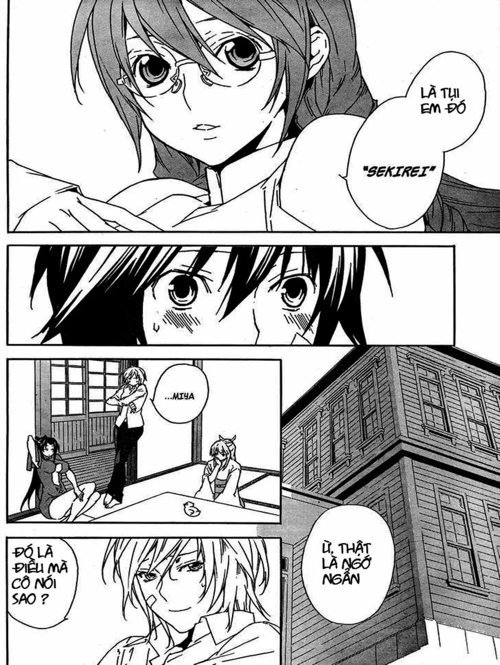 Truyện Tranh Sekirei trang 7