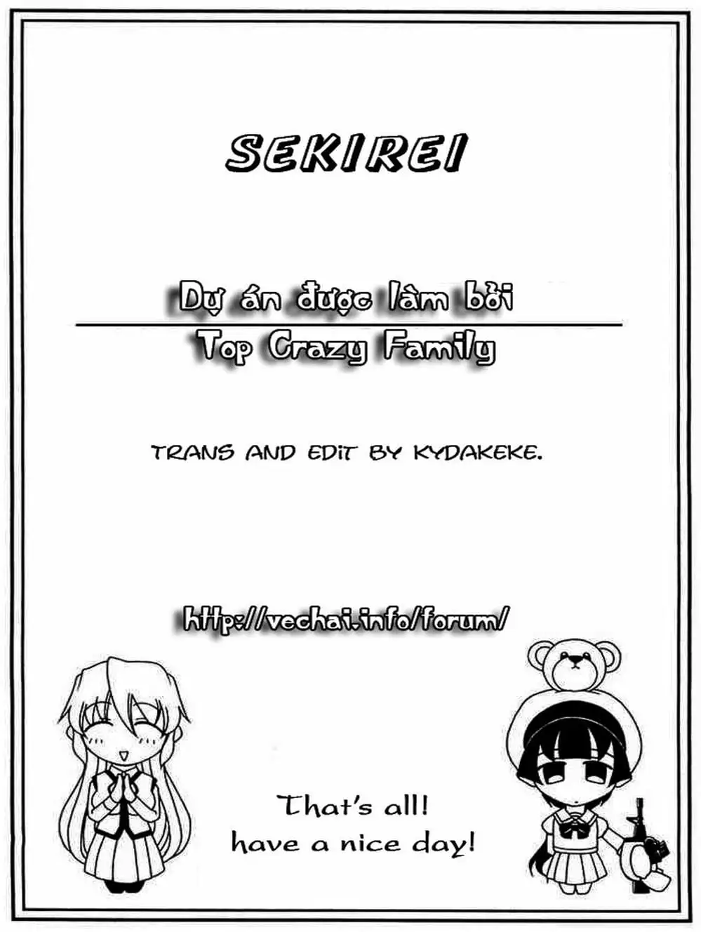 Truyện Tranh Sekirei trang 7