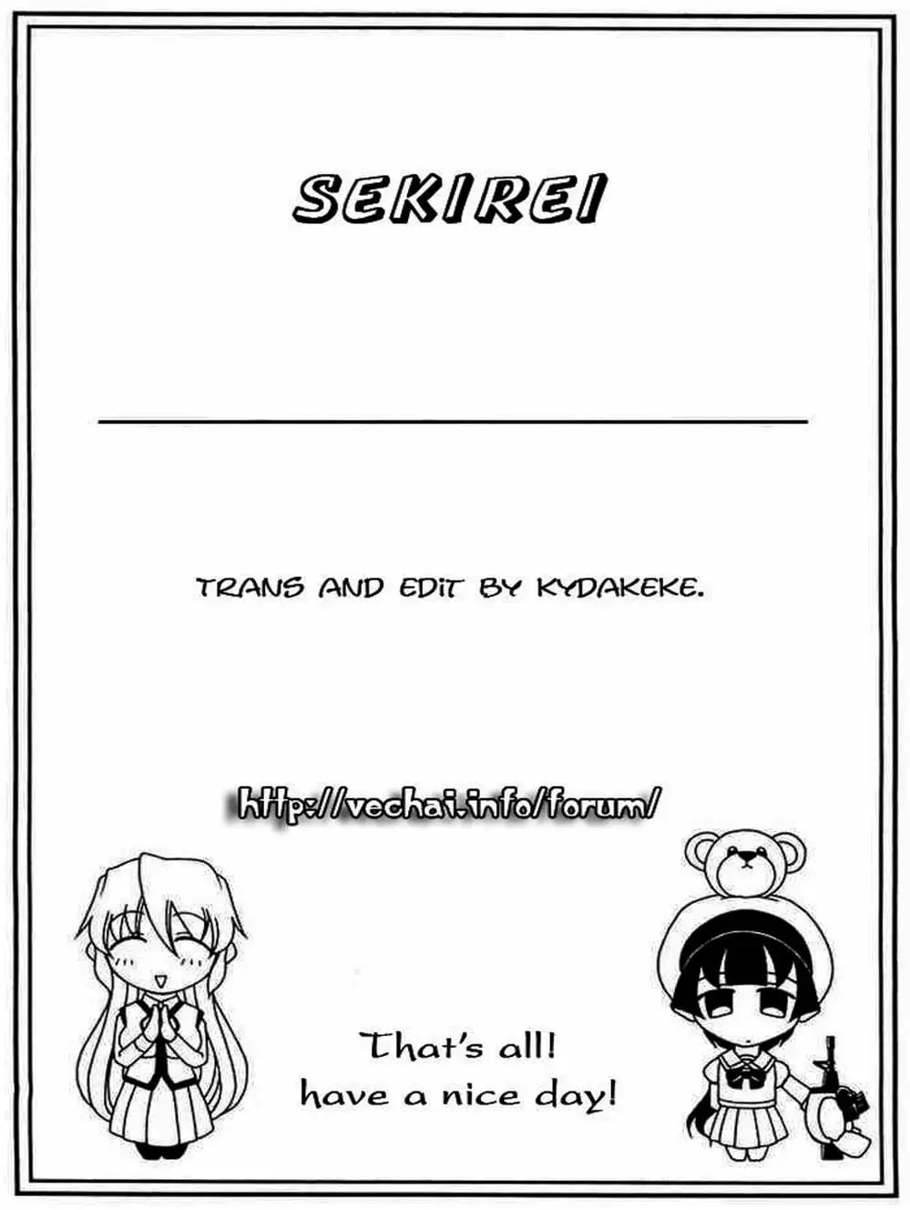 Truyện Tranh Sekirei trang 7