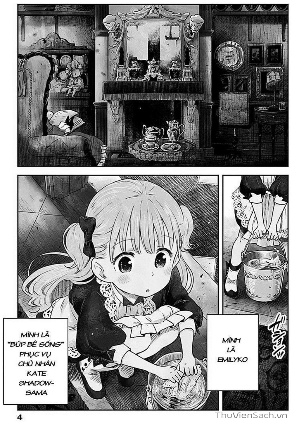 Truyện Tranh Gia Tộc Bóng Đêm - Shadows House trang 5