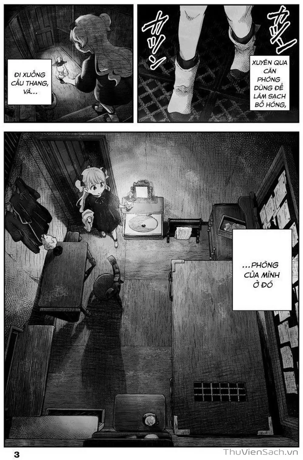 Truyện Tranh Gia Tộc Bóng Đêm - Shadows House trang 5