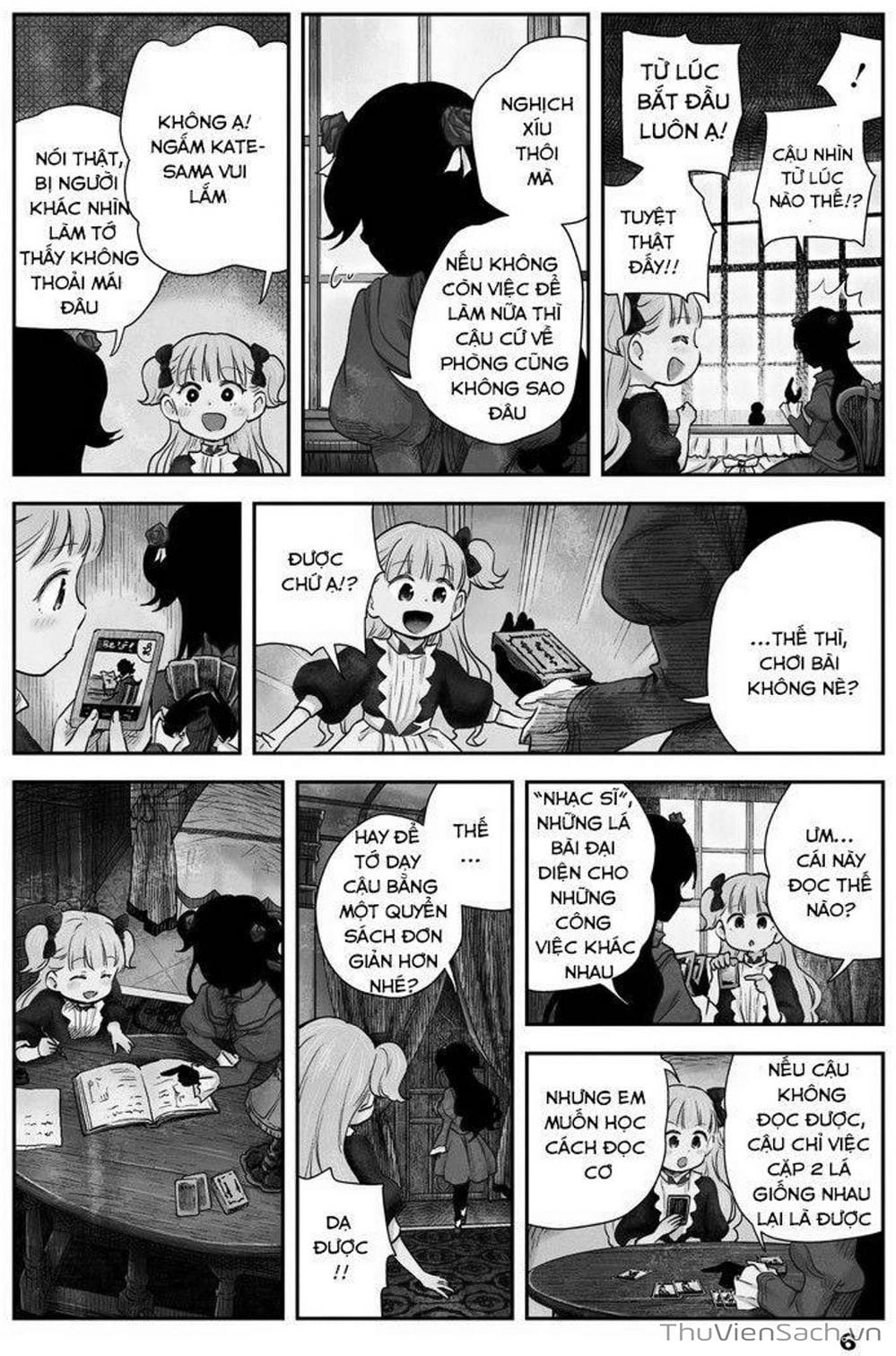 Truyện Tranh Gia Tộc Bóng Đêm - Shadows House trang 5