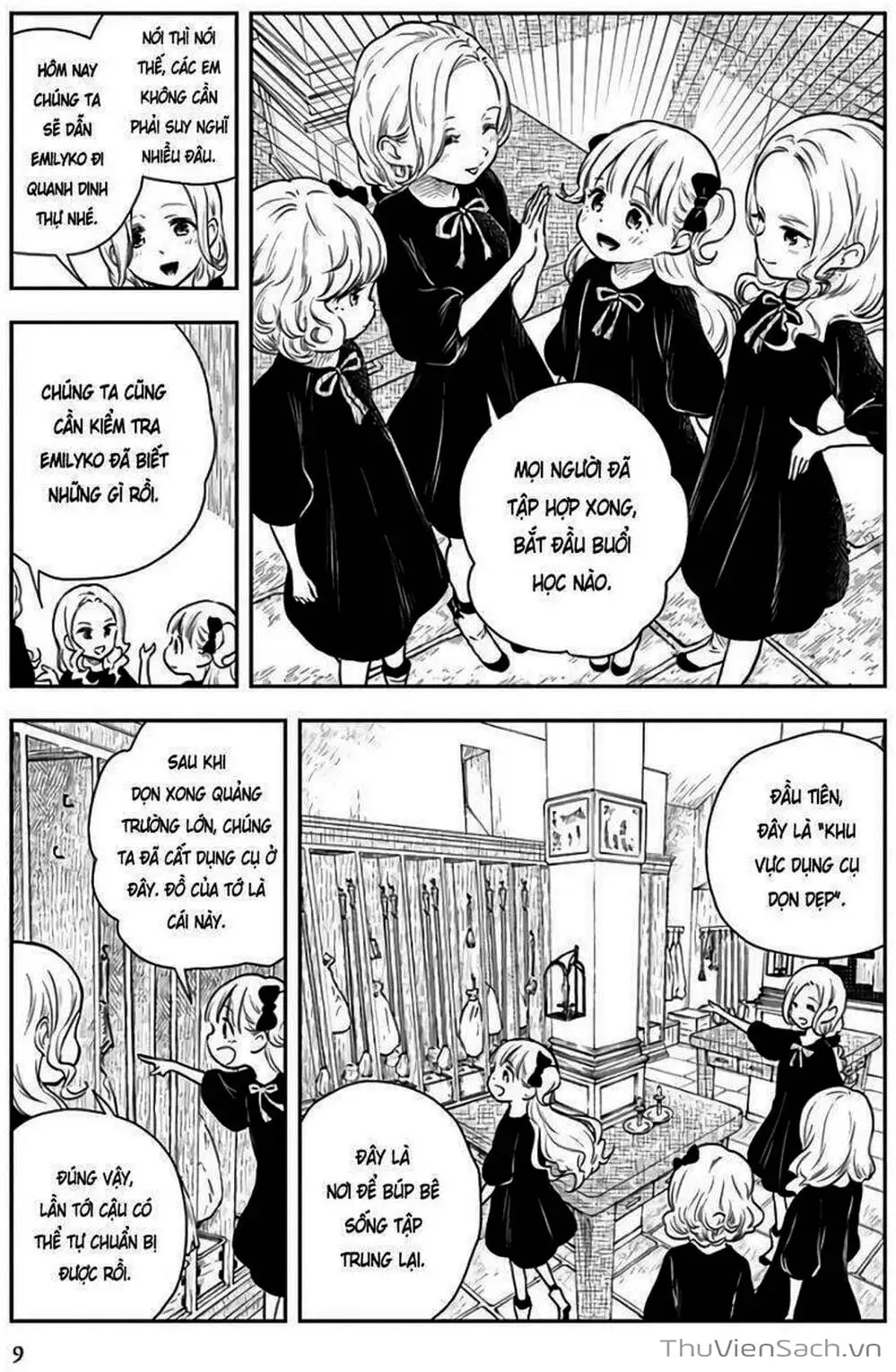 Truyện Tranh Gia Tộc Bóng Đêm - Shadows House trang 5