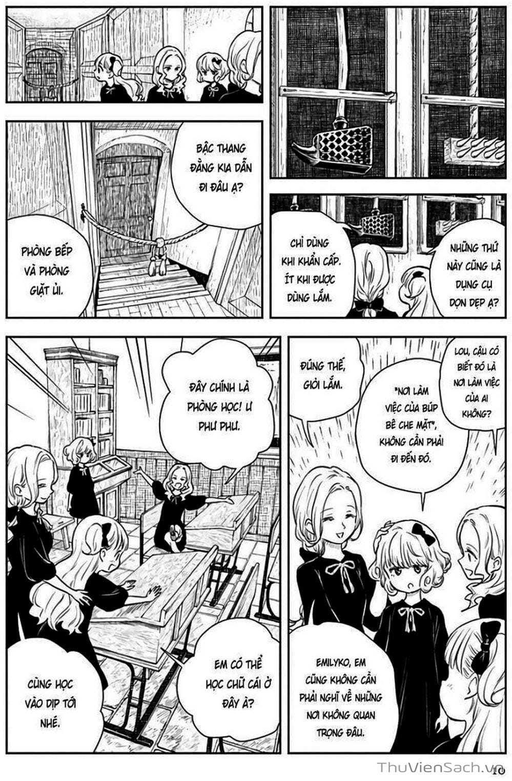 Truyện Tranh Gia Tộc Bóng Đêm - Shadows House trang 5