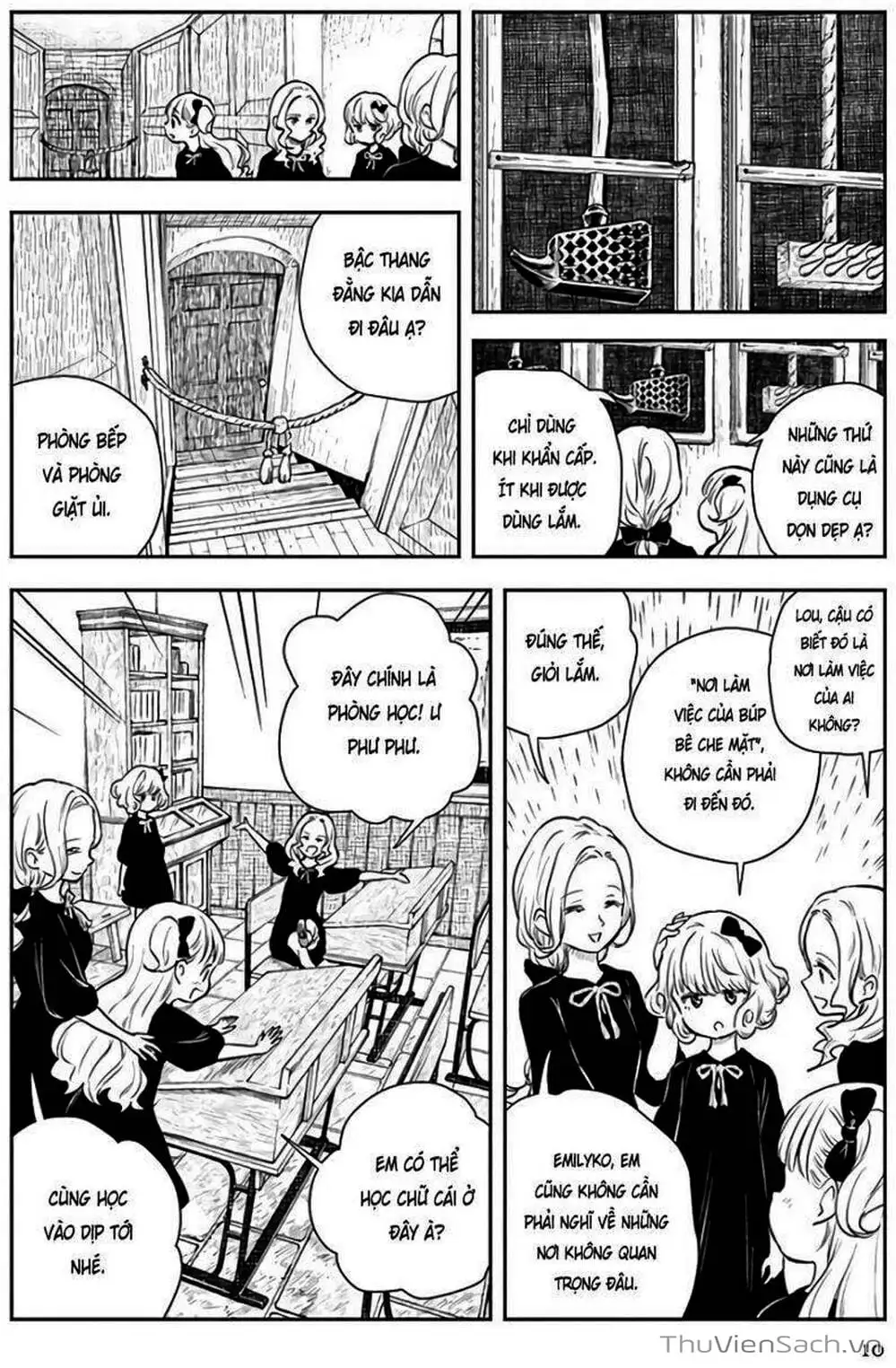Truyện Tranh Gia Tộc Bóng Đêm - Shadows House trang 5