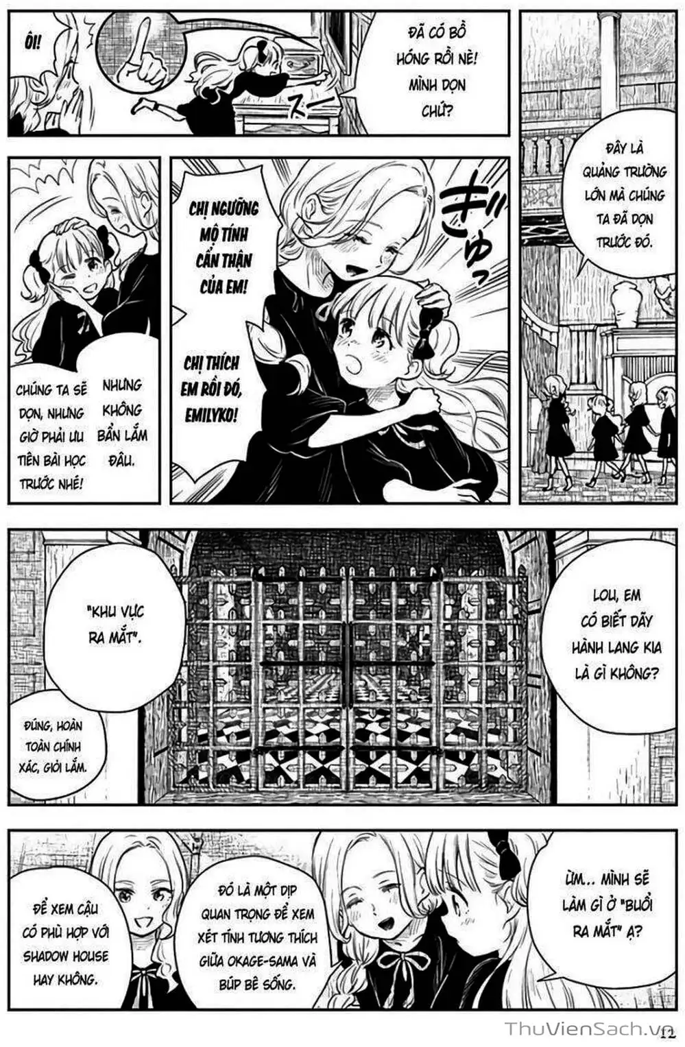 Truyện Tranh Gia Tộc Bóng Đêm - Shadows House trang 5