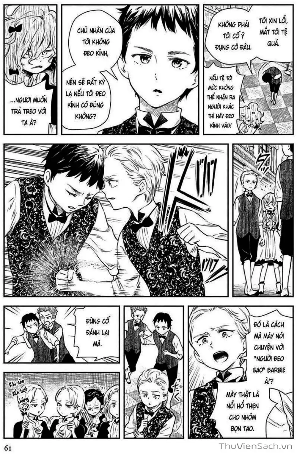 Truyện Tranh Gia Tộc Bóng Đêm - Shadows House trang 5