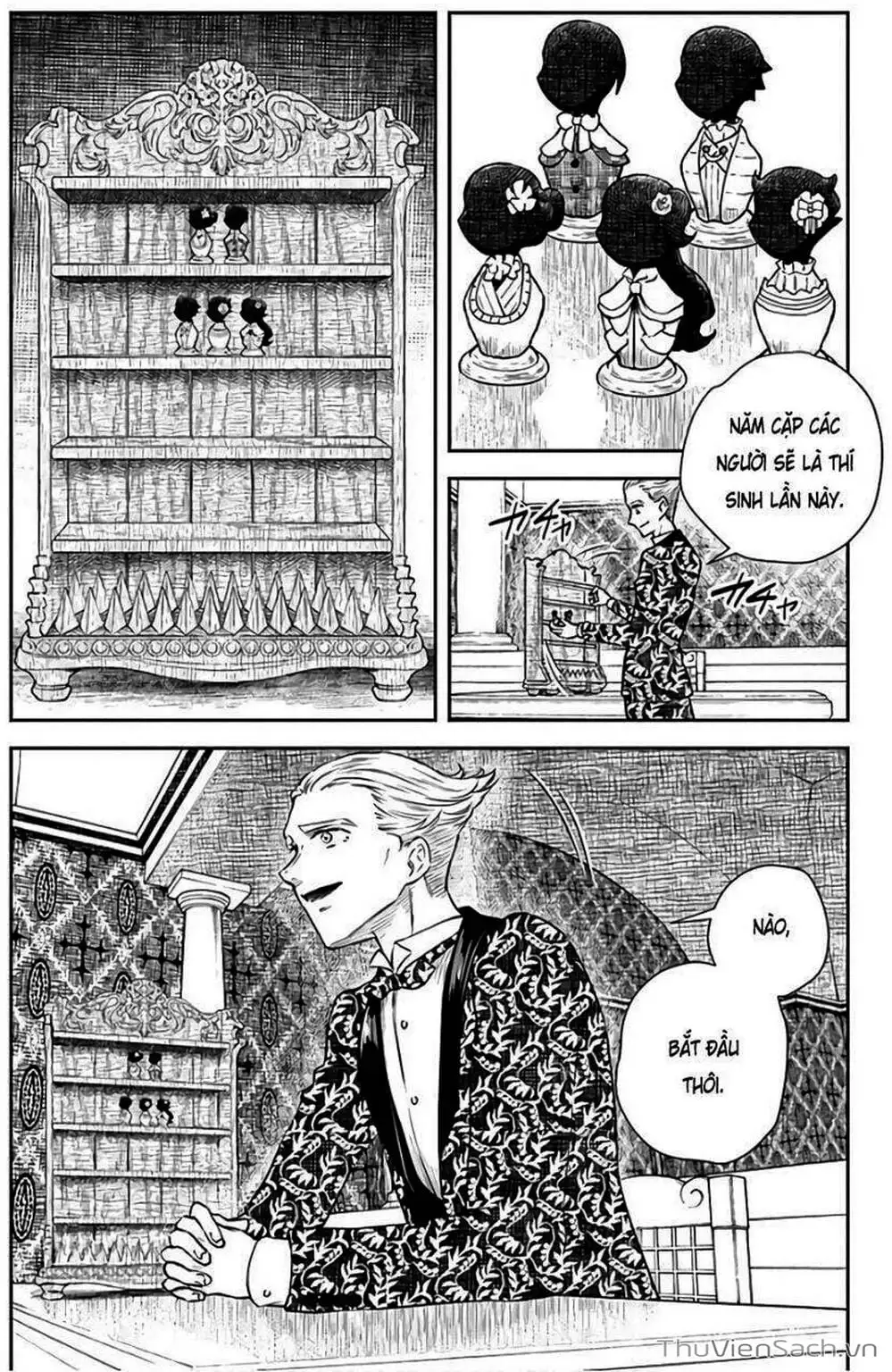 Truyện Tranh Gia Tộc Bóng Đêm - Shadows House trang 5