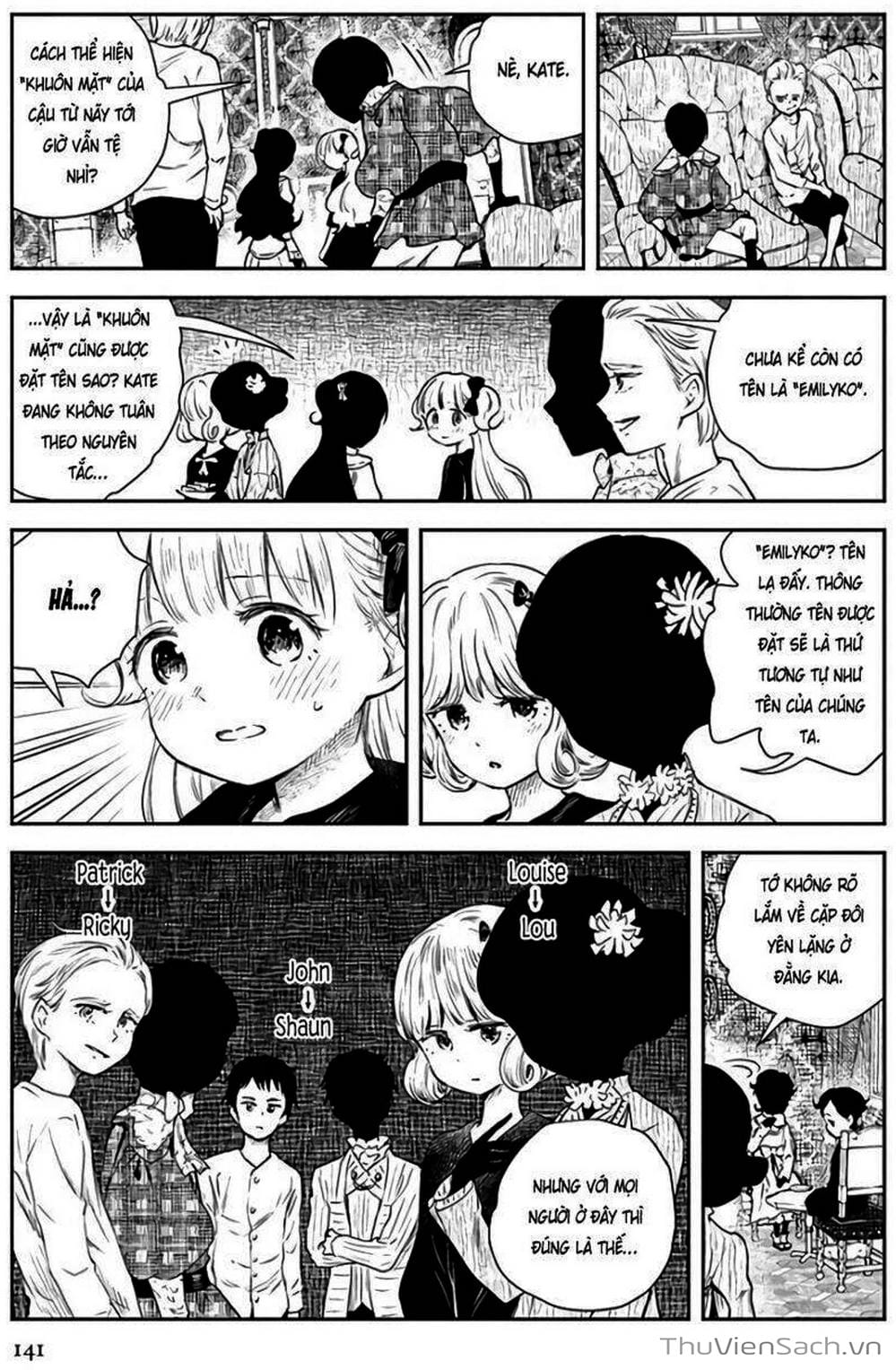 Truyện Tranh Gia Tộc Bóng Đêm - Shadows House trang 5