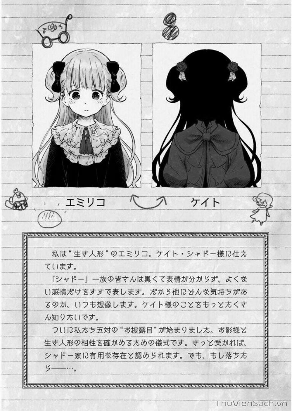 Truyện Tranh Gia Tộc Bóng Đêm - Shadows House trang 5