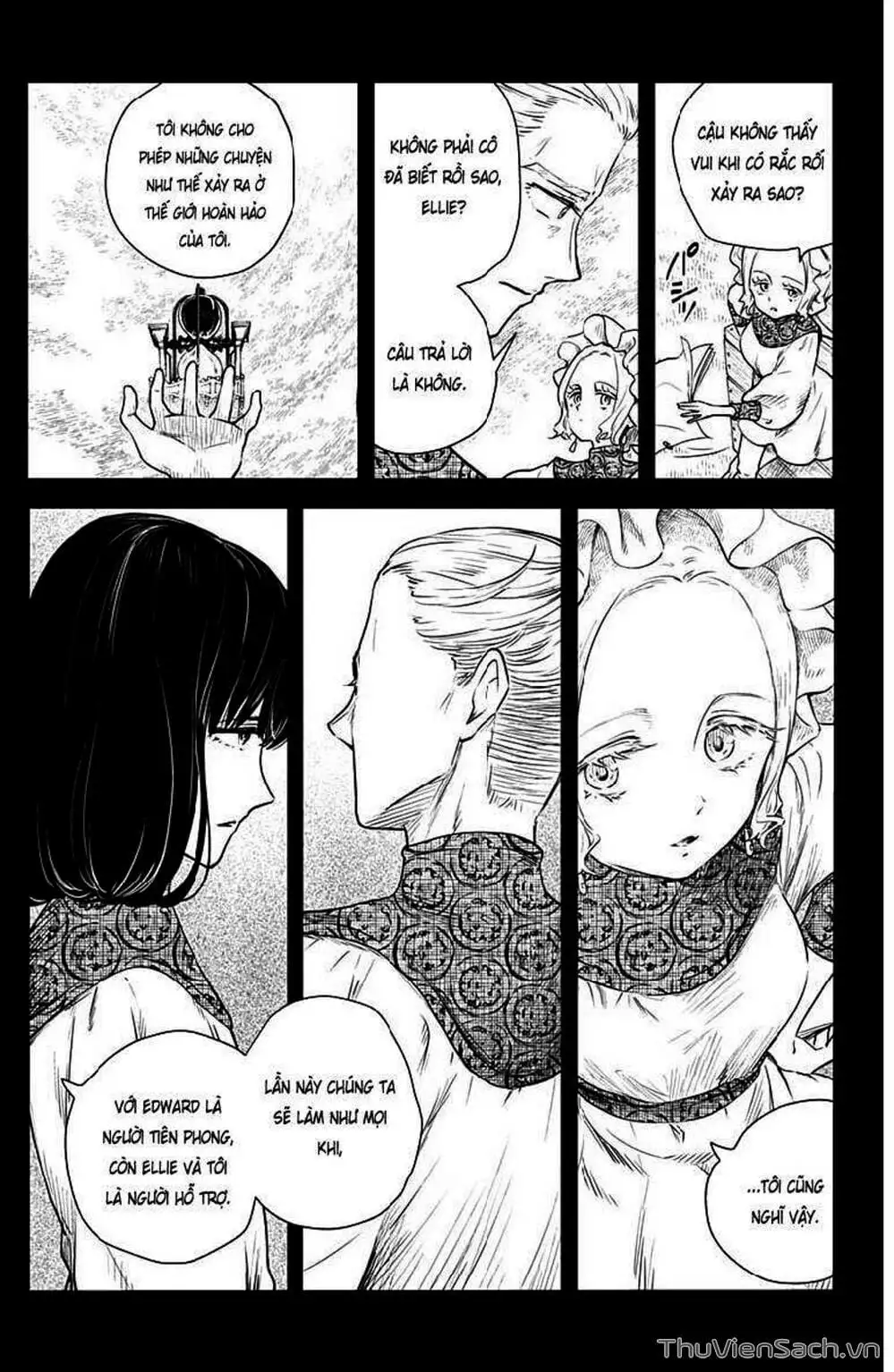 Truyện Tranh Gia Tộc Bóng Đêm - Shadows House trang 5