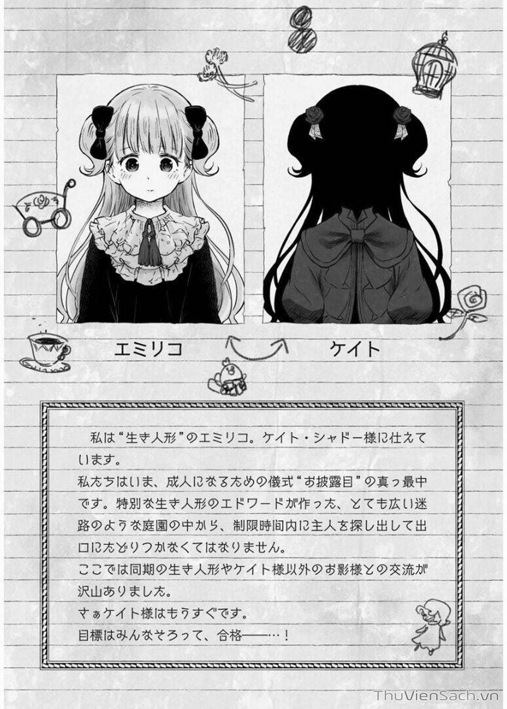 Truyện Tranh Gia Tộc Bóng Đêm - Shadows House trang 5