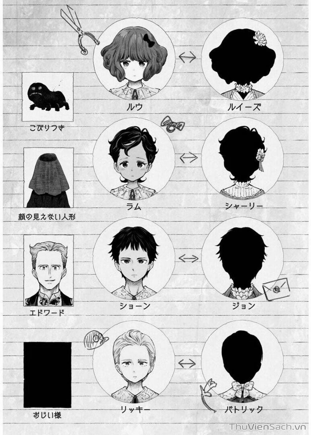 Truyện Tranh Gia Tộc Bóng Đêm - Shadows House trang 5