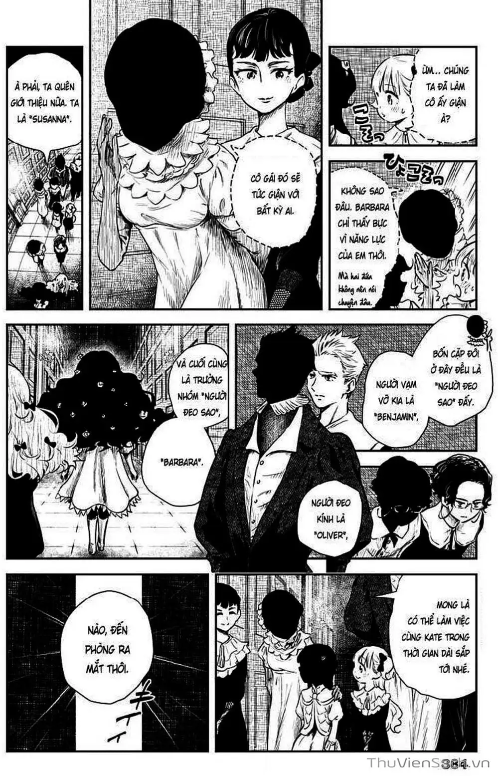 Truyện Tranh Gia Tộc Bóng Đêm - Shadows House trang 5