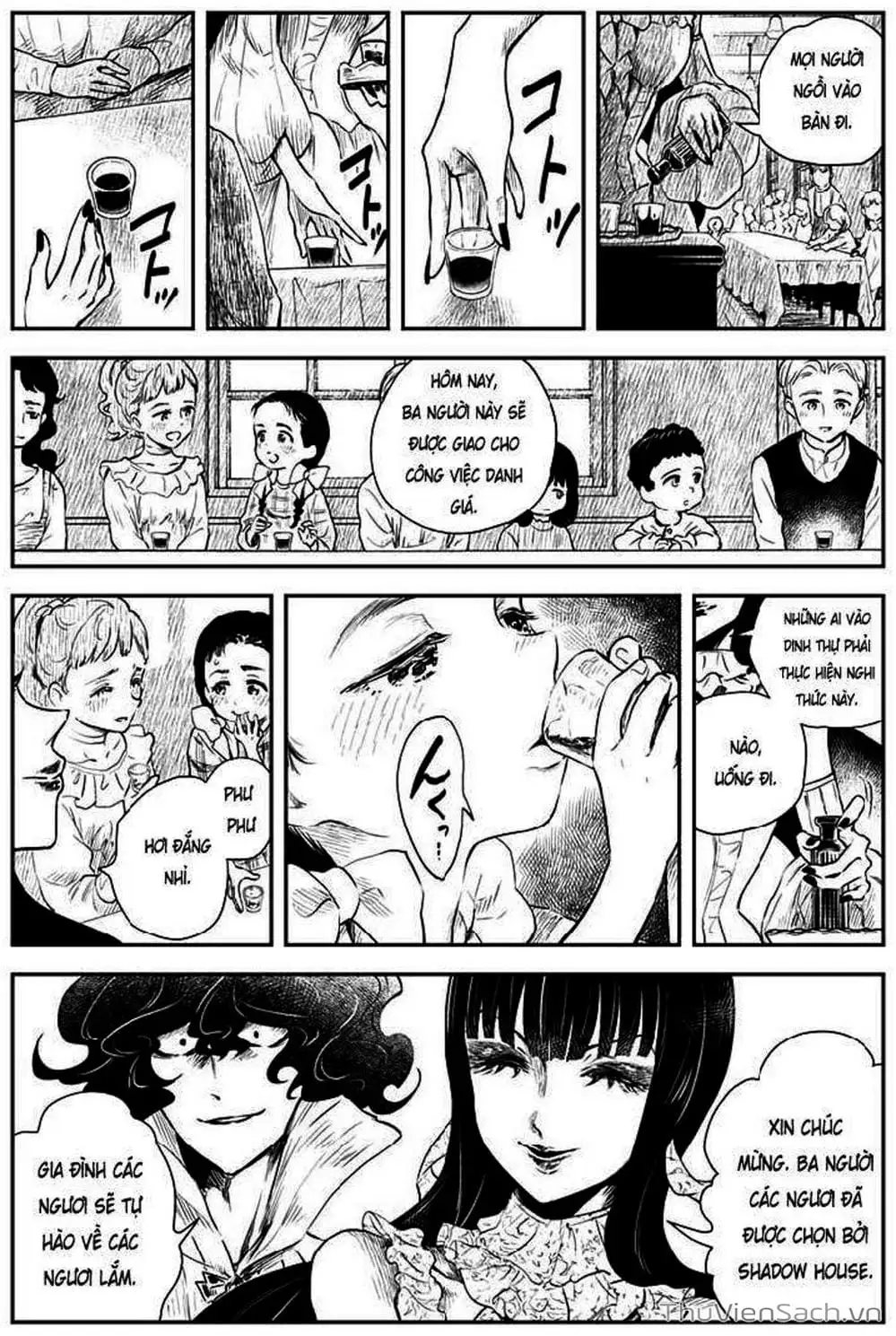 Truyện Tranh Gia Tộc Bóng Đêm - Shadows House trang 5