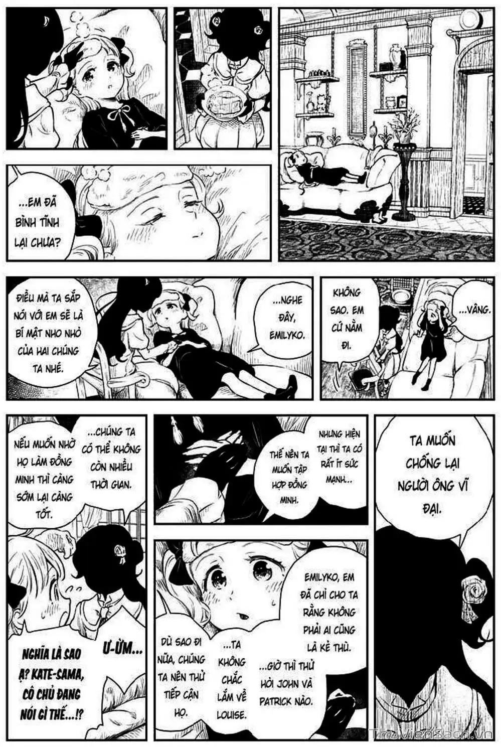 Truyện Tranh Gia Tộc Bóng Đêm - Shadows House trang 5