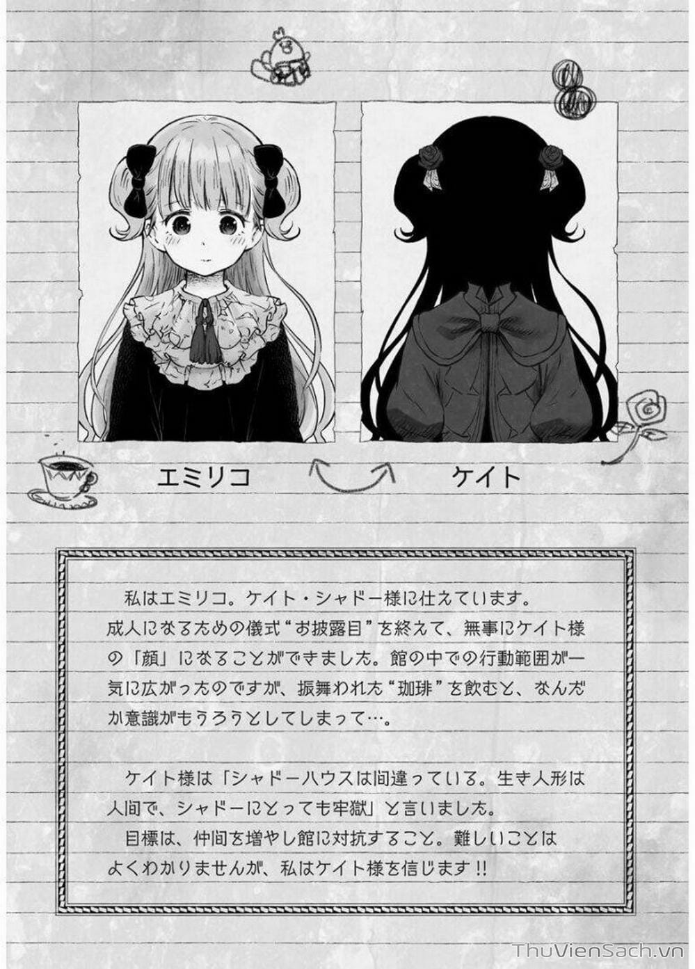 Truyện Tranh Gia Tộc Bóng Đêm - Shadows House trang 5