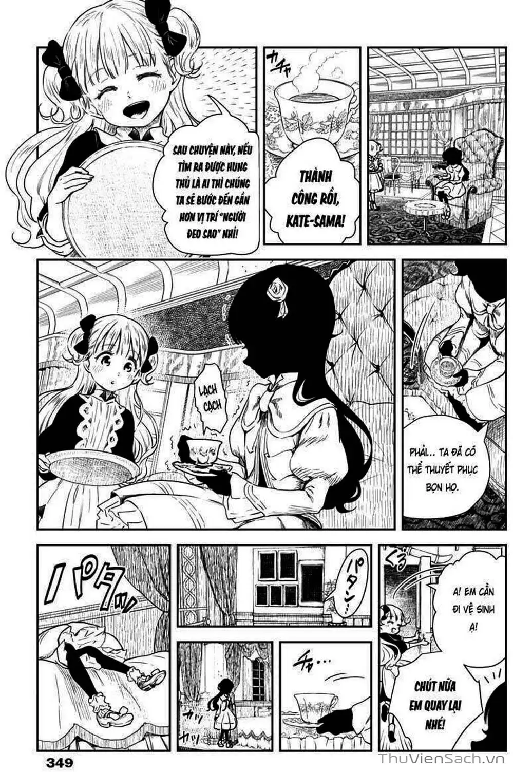 Truyện Tranh Gia Tộc Bóng Đêm - Shadows House trang 5