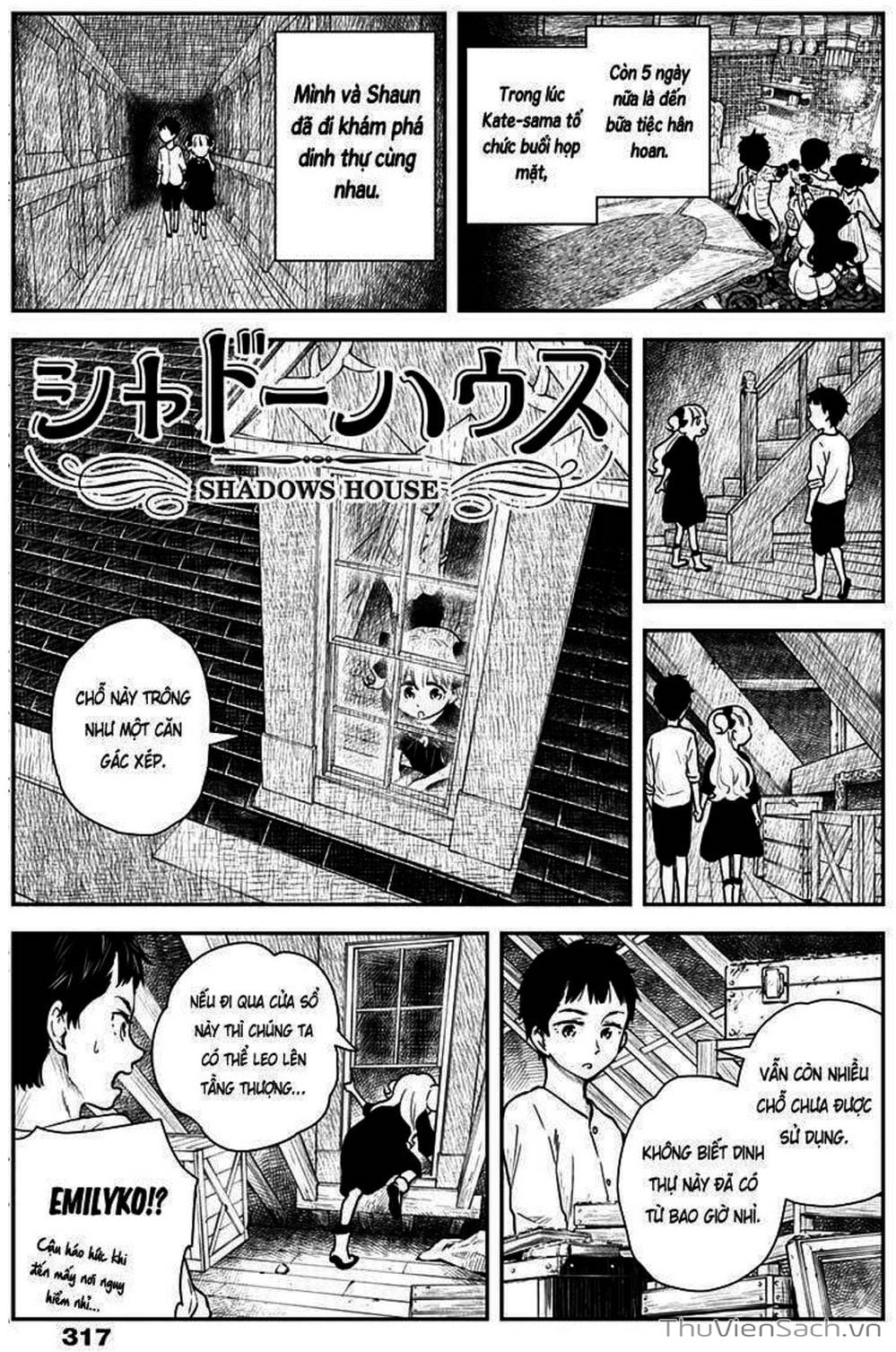 Truyện Tranh Gia Tộc Bóng Đêm - Shadows House trang 5