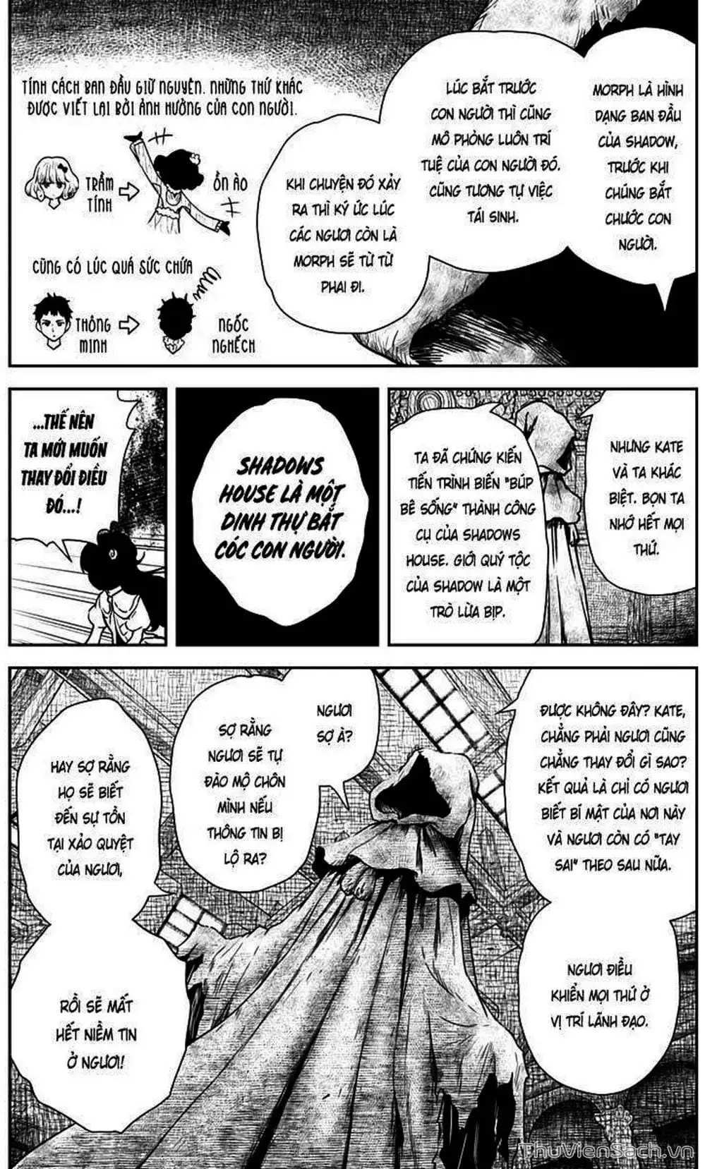 Truyện Tranh Gia Tộc Bóng Đêm - Shadows House trang 5