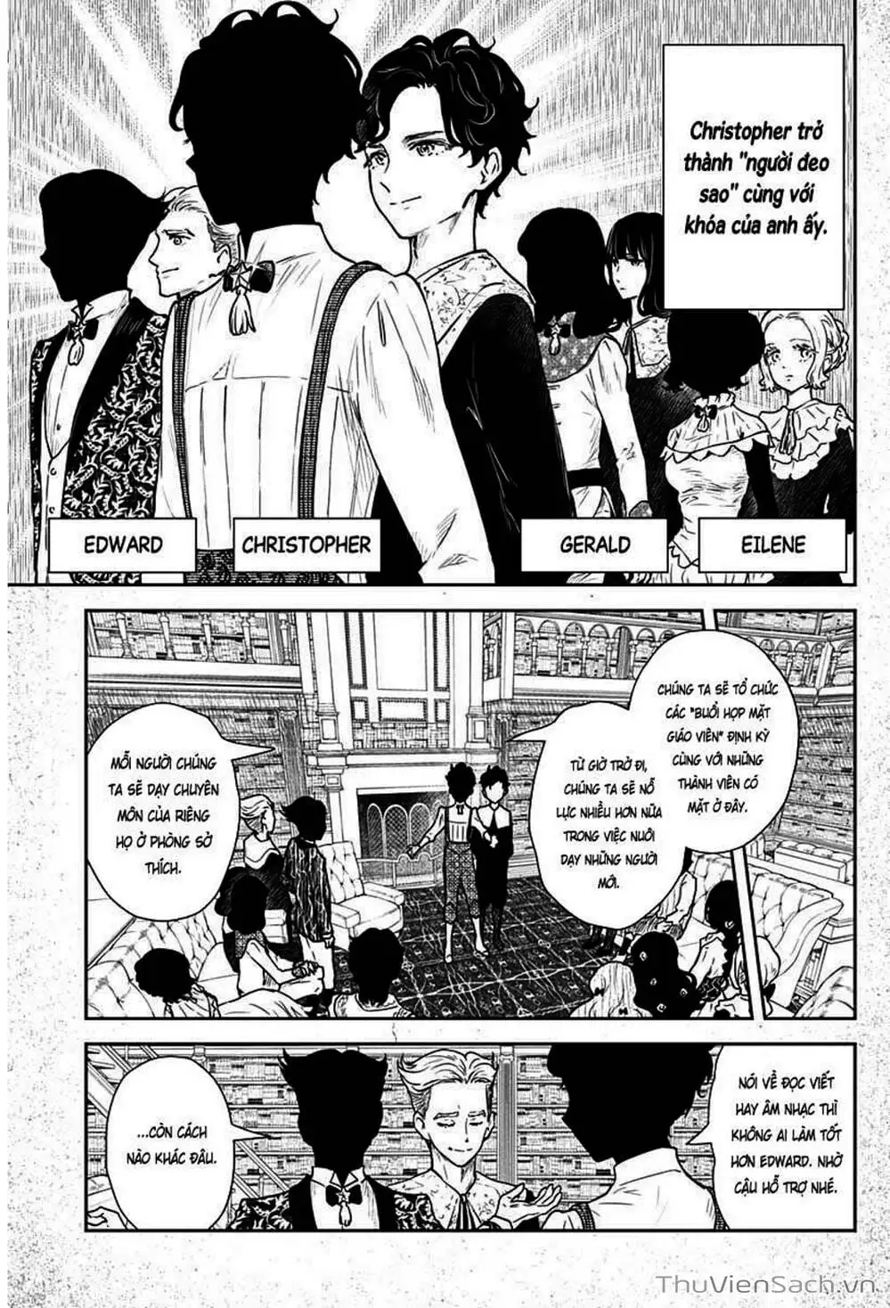 Truyện Tranh Gia Tộc Bóng Đêm - Shadows House trang 5