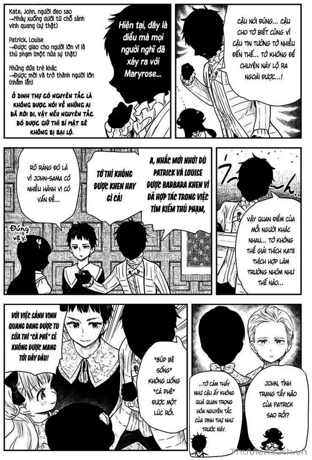 Truyện Tranh Gia Tộc Bóng Đêm - Shadows House trang 5