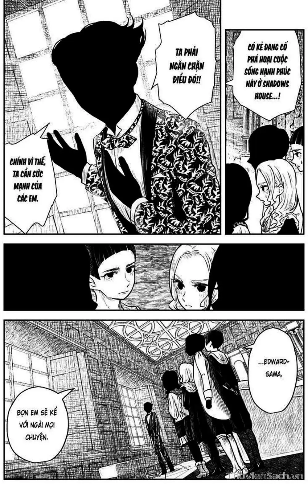 Truyện Tranh Gia Tộc Bóng Đêm - Shadows House trang 5