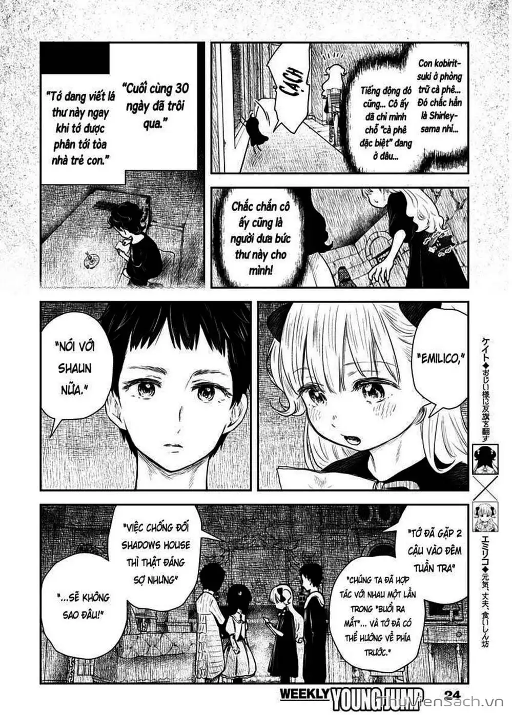 Truyện Tranh Gia Tộc Bóng Đêm - Shadows House trang 5