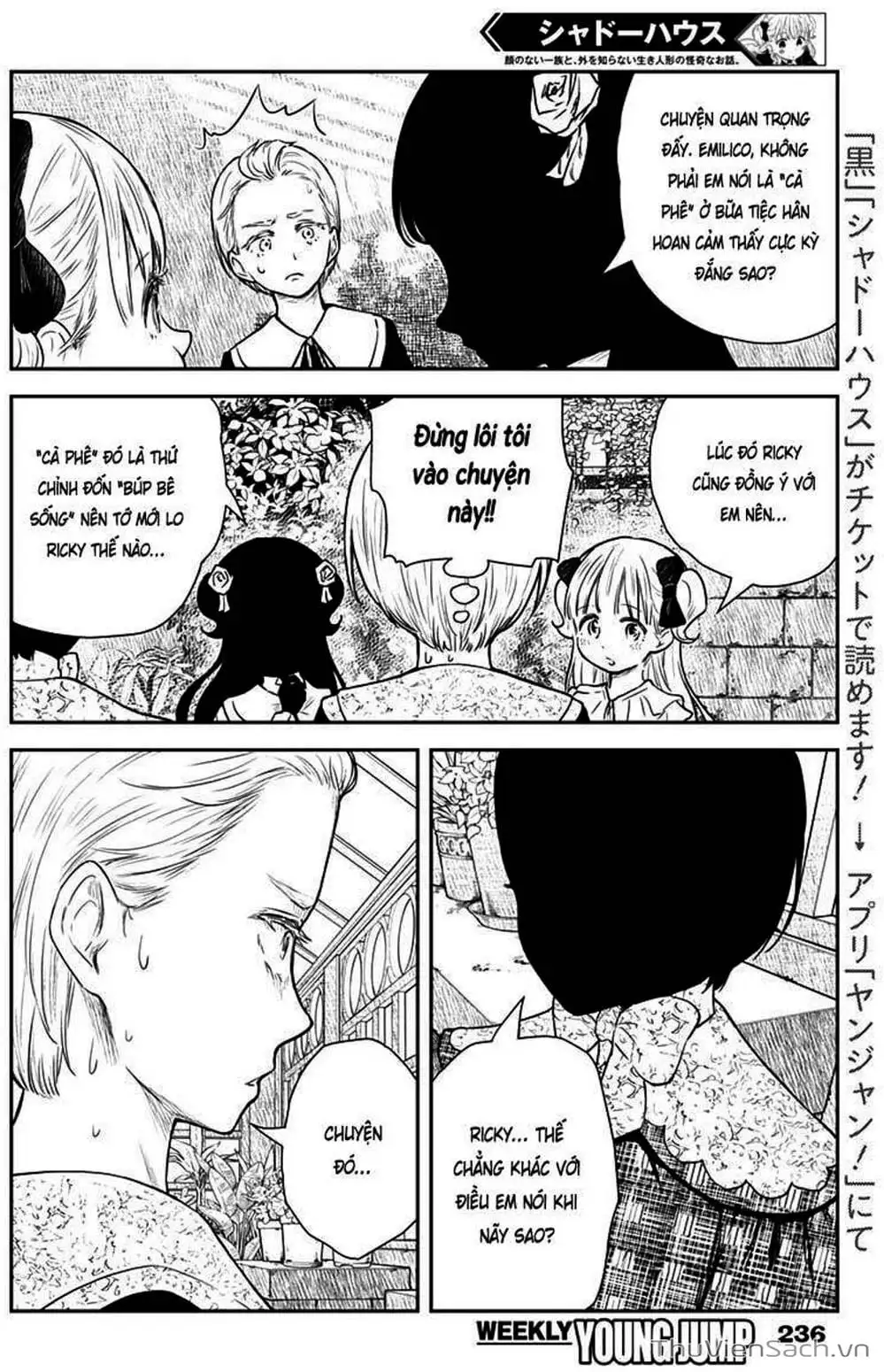 Truyện Tranh Gia Tộc Bóng Đêm - Shadows House trang 5